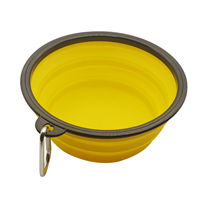 折疊碗,折疊矽（guī）膠碗,矽膠寵物（wù）飯碗