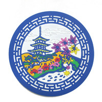 彩色矽膠墊,矽膠杯子墊,水杯矽（guī）膠防滑墊